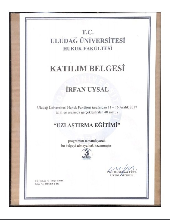 Uzlaştırma Eğitimi